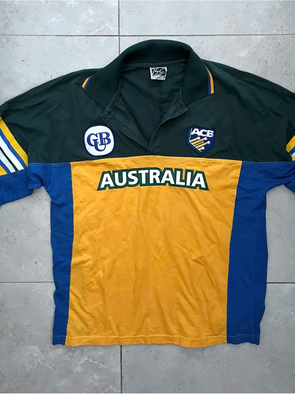 Vintage Australia Rugby Cricket Polo Shirt